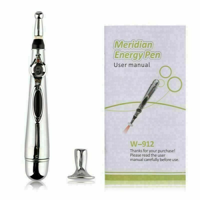 Acupuncture Massage Pen Electric Meridian Relief Electronic Body Pain Therapy - Home Decor Gifts and More