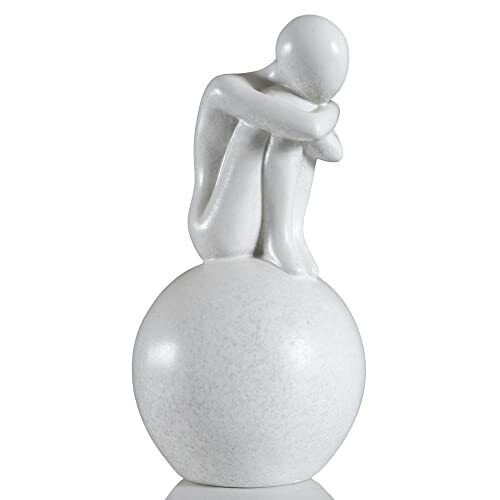 Abstract Desktop Statue, Creative Thinker Sculpture - Home Decor Gifts and More