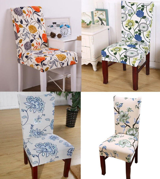 New Slipcovers Elastic Chair Cover Stretch Dining Room Seat - Home Decor Gifts and More