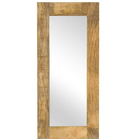 vidaXL Solid Mango Wood Mirror - Home Decor Gifts and More