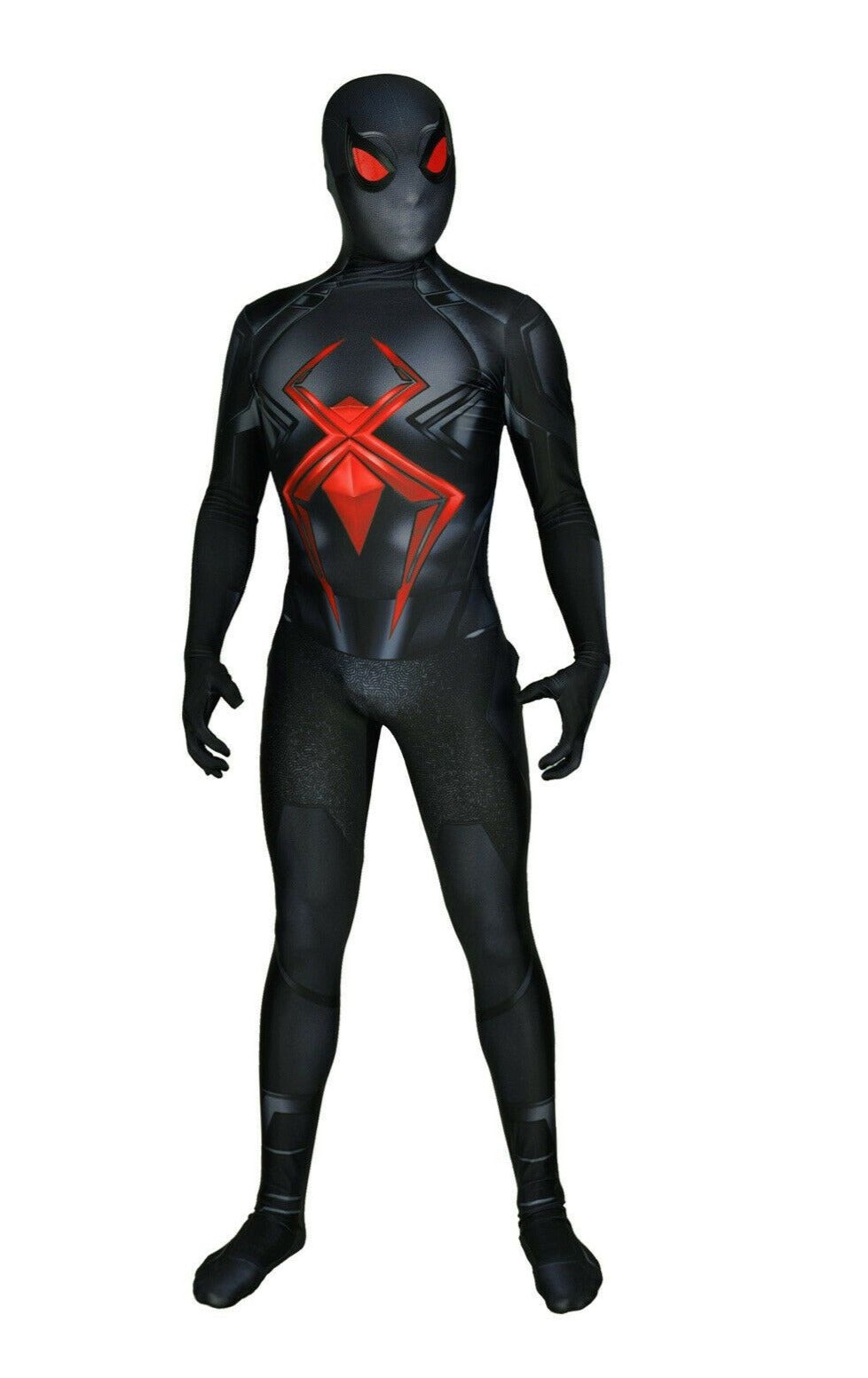 Dark suit costume Marvel Spider-Man PS5 Black spiderman Cosplay Adult & Kids | Decor Gifts and More