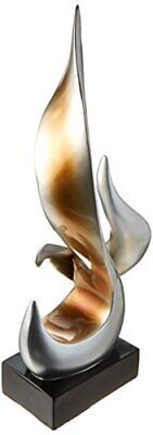 Oh Trendy HLC16HWEDRXX1 Abstract Fire Or Water Sculpture Small 686911816086 - Home Decor Gifts and More