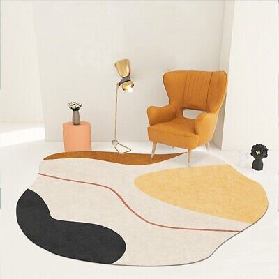 Modern Abstract Oblong Rug Non Slip Carpet Large Mat Bedroom deco - Home Decor Gifts and More