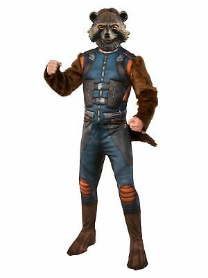 Size XL Avengers: Endgame Adult Rocket Raccoon Deluxe Costume 883028341214 | Decor Gifts and More