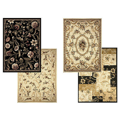 Transitional Floral Area Rug 5x7 Casual Vines Scrolls Carpet - Actual 5'2"x7'2" - Home Decor Gifts and More